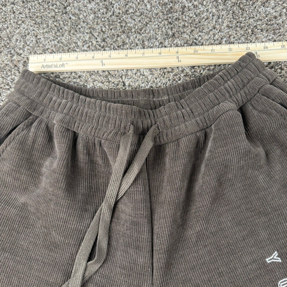 YoungLA Lined Corduroy Joggers Brown Athletic Pants Mens Large Streetwear - Picture 7 of 8